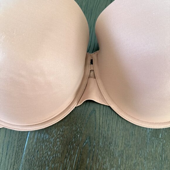 Auden 46D Smooth Lightly Lined Comfort Full-coverage bra Mauve - Picture 5 of 6
